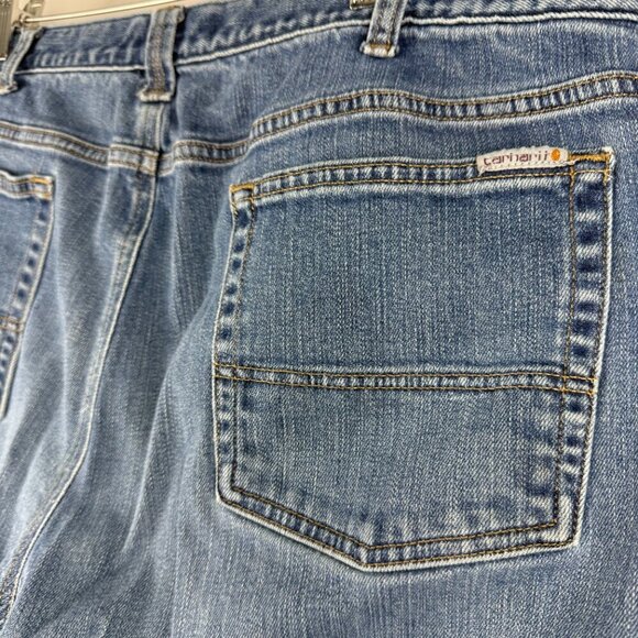 Carhartt Women’s Original Fit Straight Leg Jeans – Size 18 Short - Picture 5 of 8